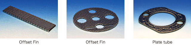 Offset Fin Offset Fin Plate tube